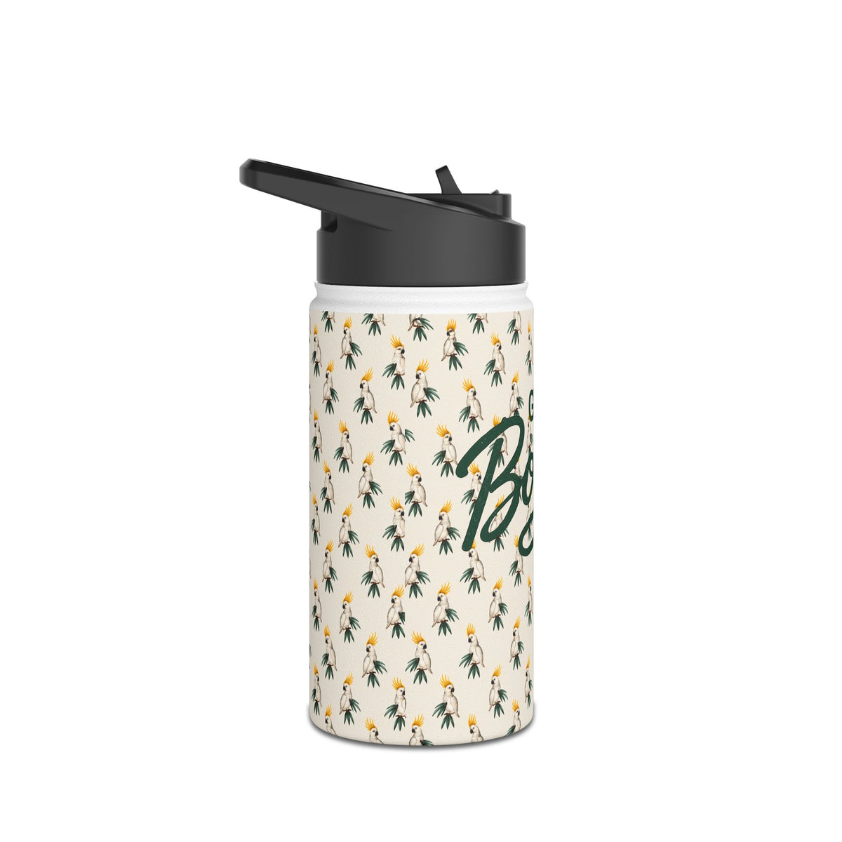 Cock-a-too Stainless Steel Water Bottle | Golf Bogan — product image 5