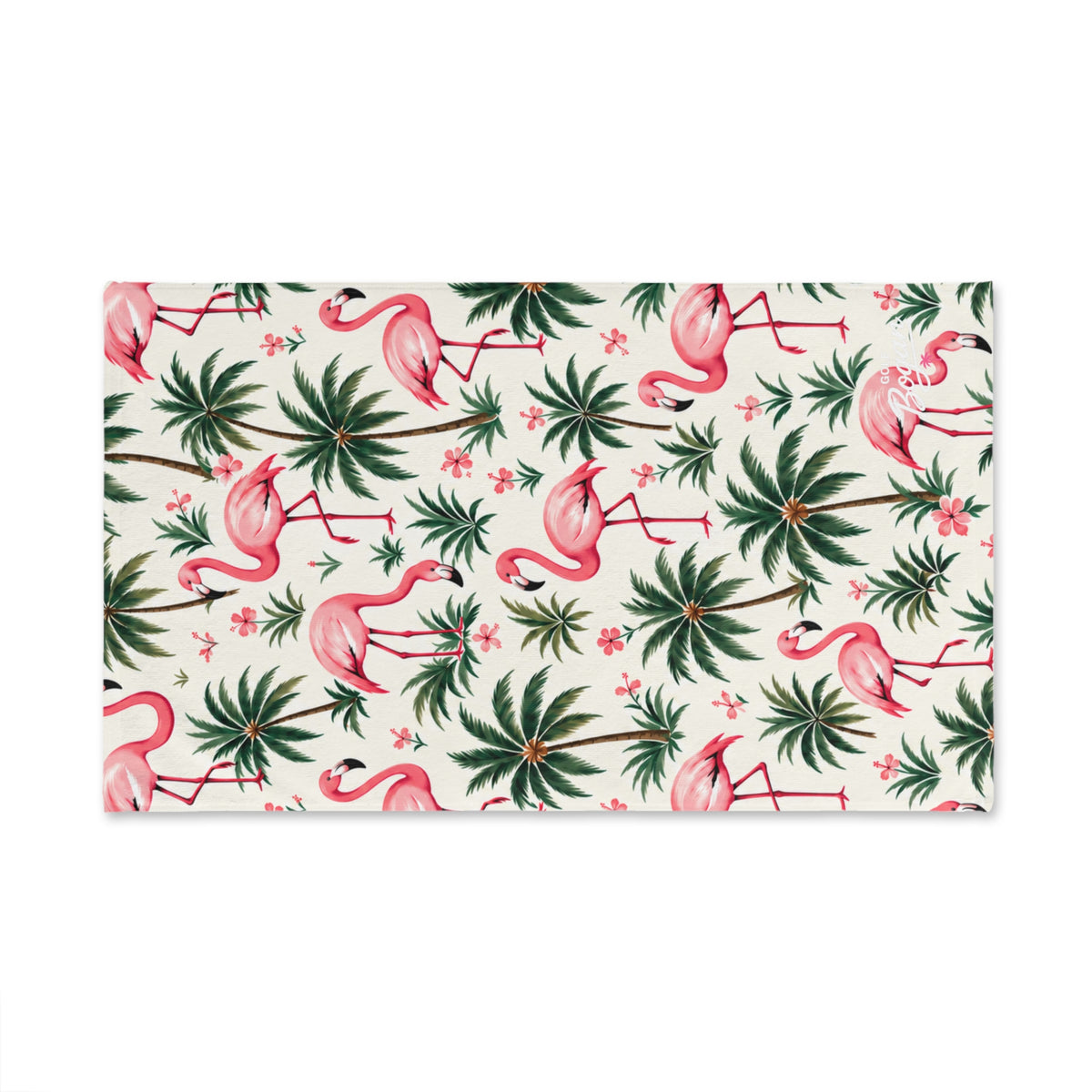 Flamingo Palm Towel | Golf Bogan