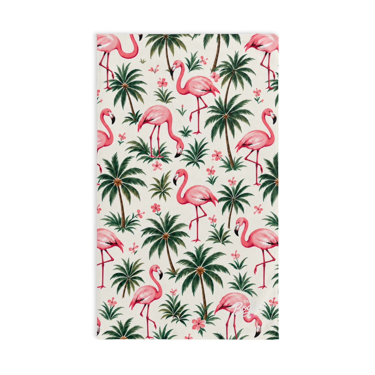 Flamingo Palm Towel | Golf Bogan