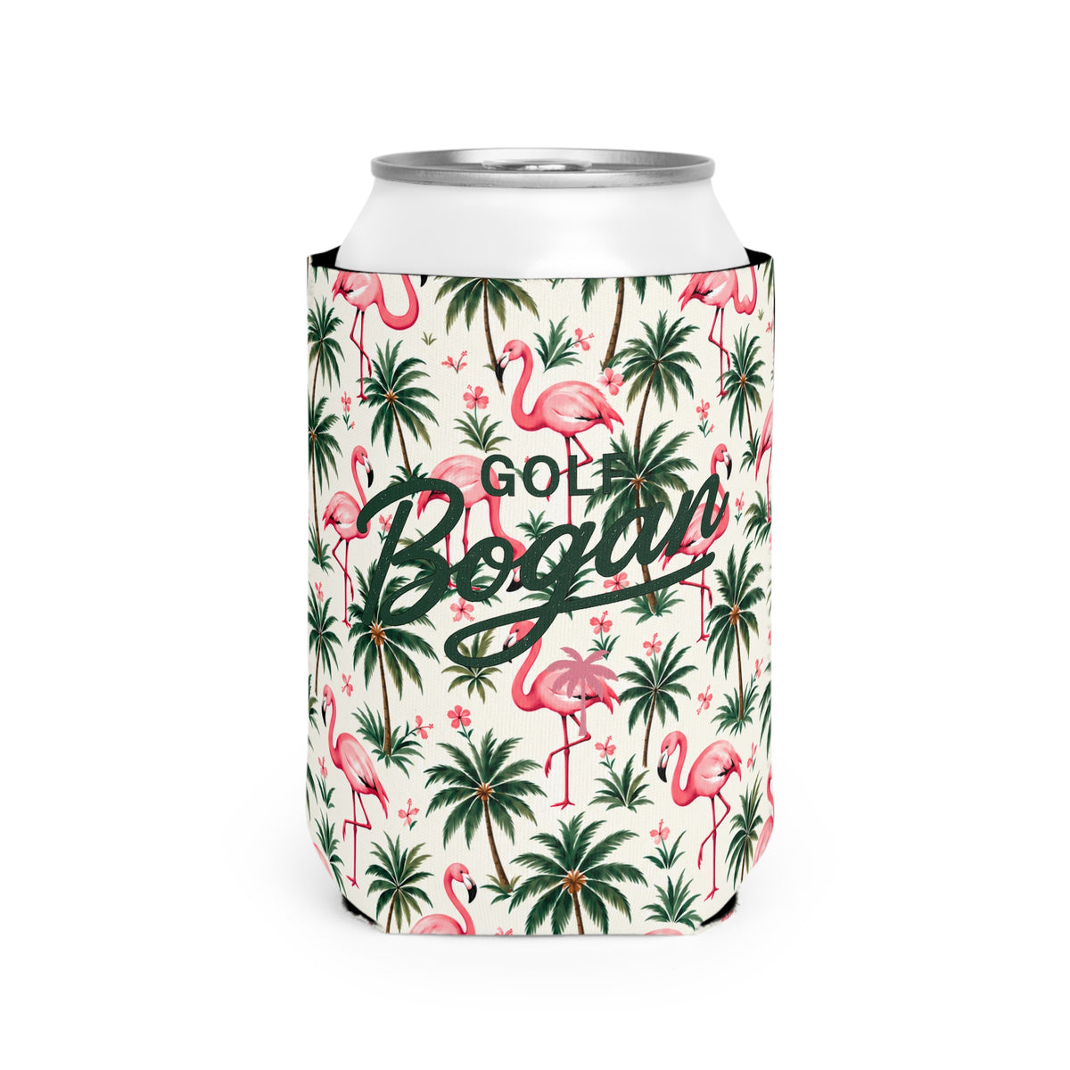 Flamingo Palm Stubby Cooler — product image 3