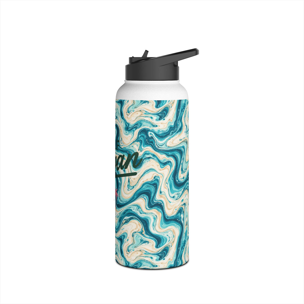 Mulligan Marble Stainless Steel Water Bottle | Golf Bogan — product image 12
