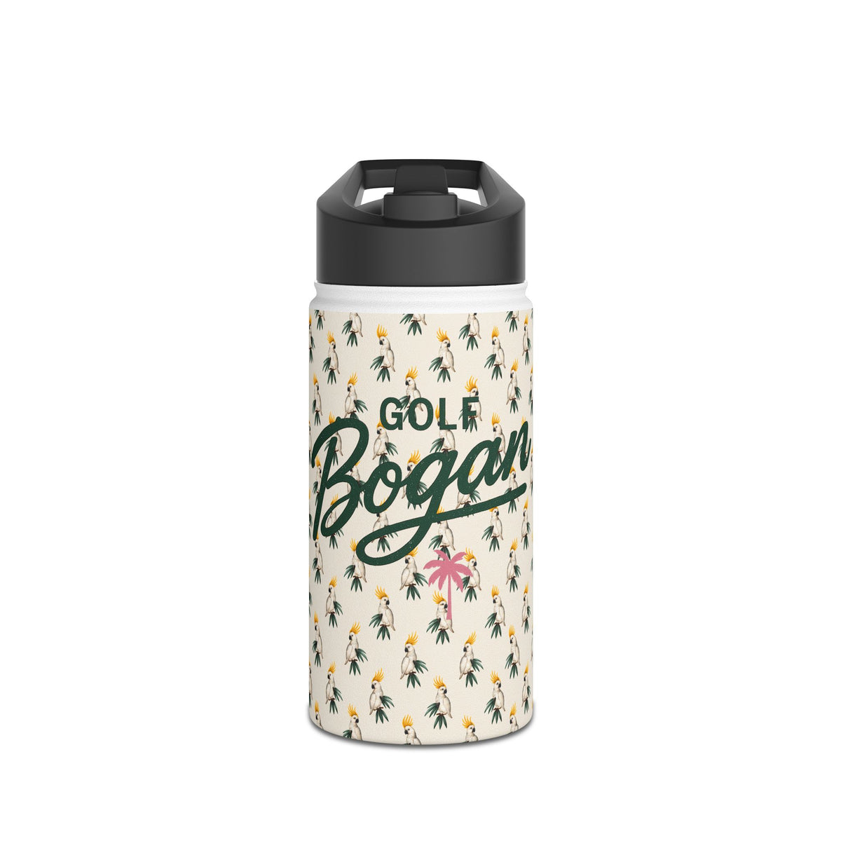 Cock-a-too Stainless Steel Water Bottle | Golf Bogan — product image 1