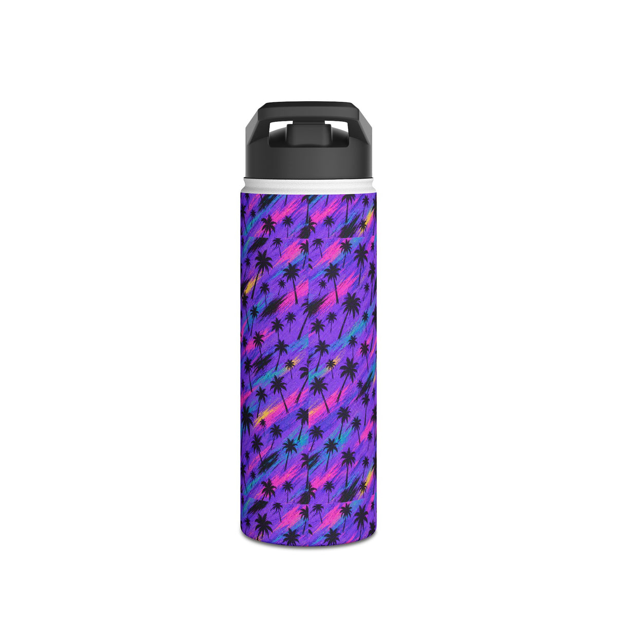Purple Rain Palms Stainless Steel Water Bottle | Golf Bogan — product image 7