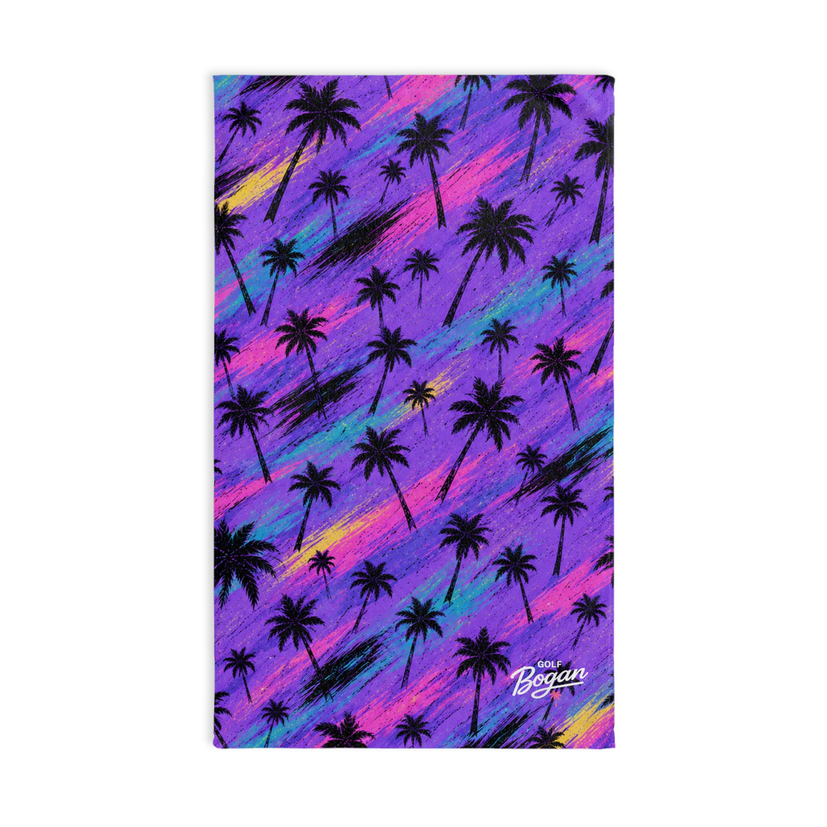 Purple Rain Palms Golf Club Towel | Golf Bogan — product image 1