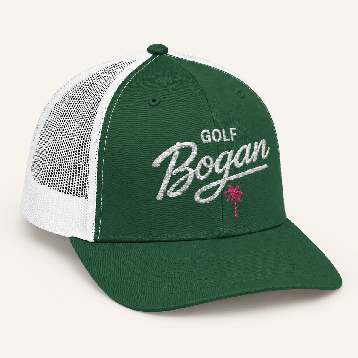 Evergreen Golf Bogan Vintage Mesh Snapback — product image 2